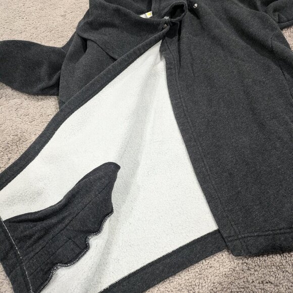 Zella Girl's Wrap Jacket lined Open Front Sweater Size 10/12 L - Picture 7 of 9